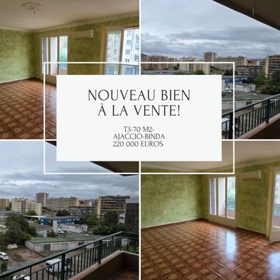 Appartement 3 pièces 220000 €