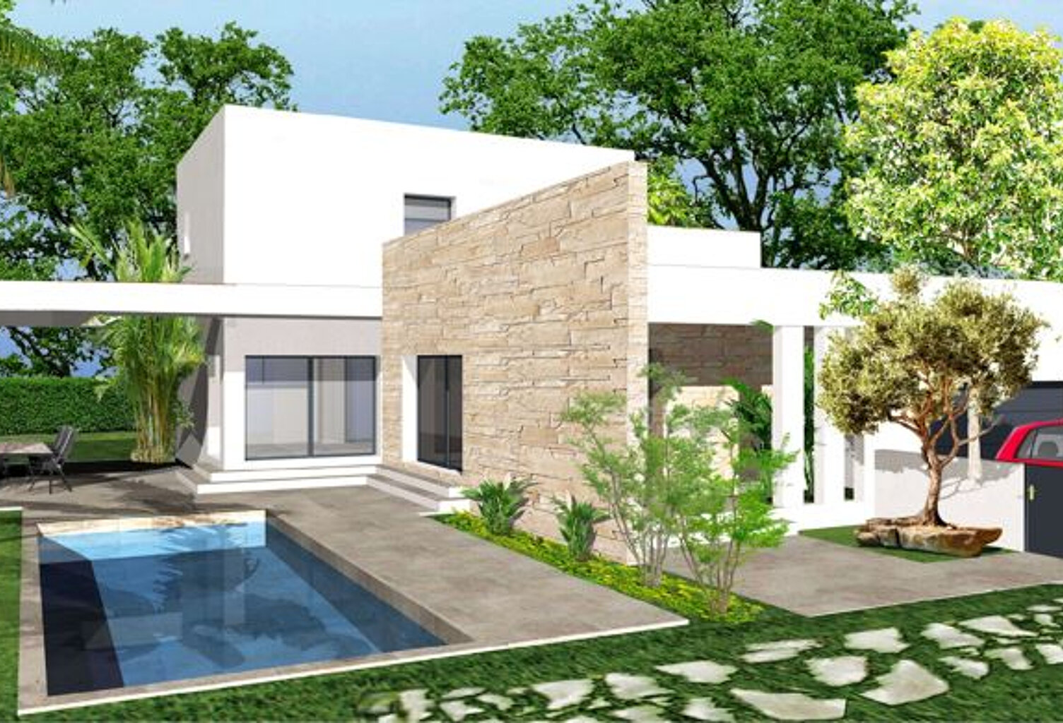 Villelongue De La Salanque Terrain Constructible de 1183 m2 — photo 1