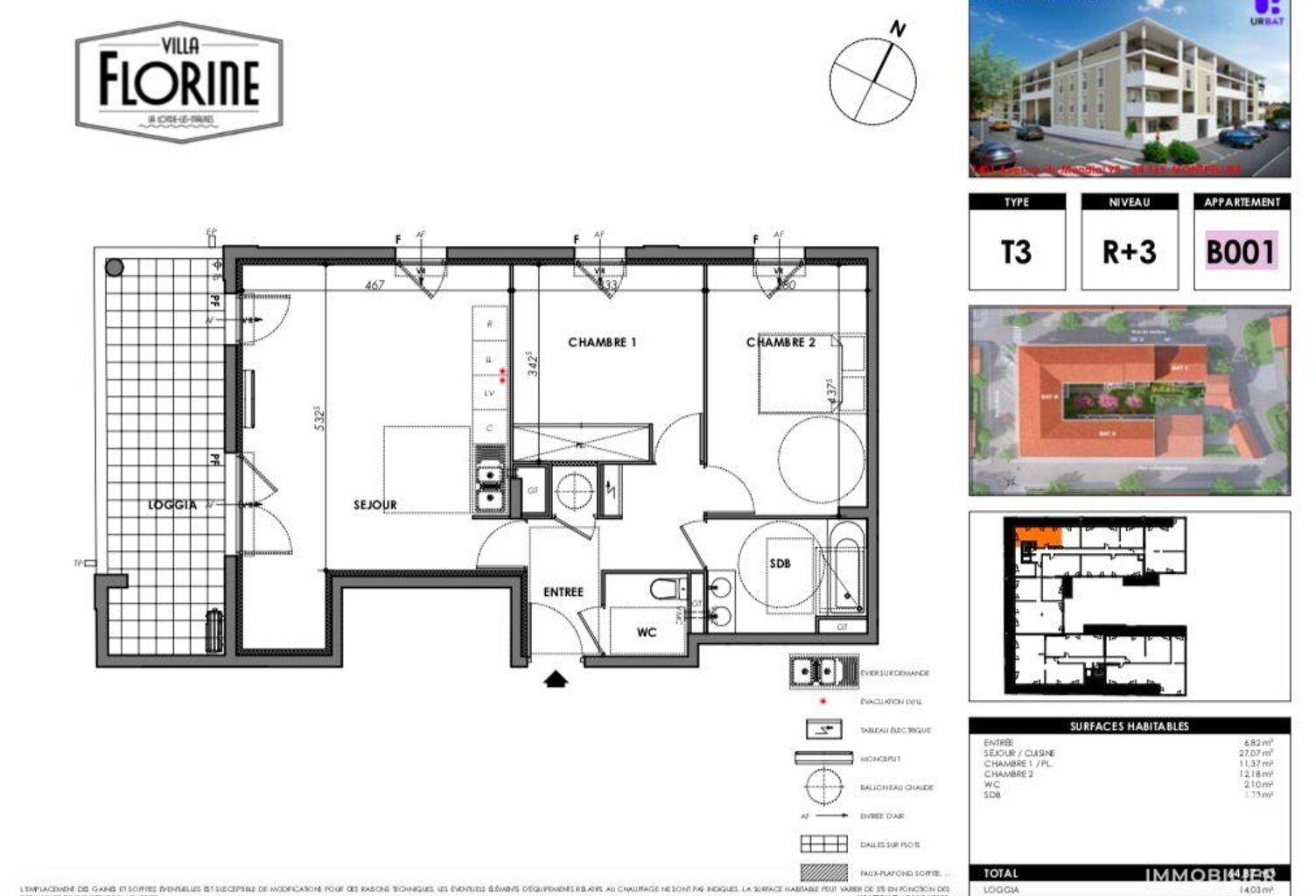 Vente Appartement 3 pièces — photo 1