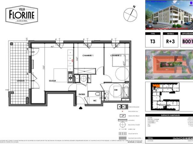 Vente Appartement 3 pièces — photo du bien