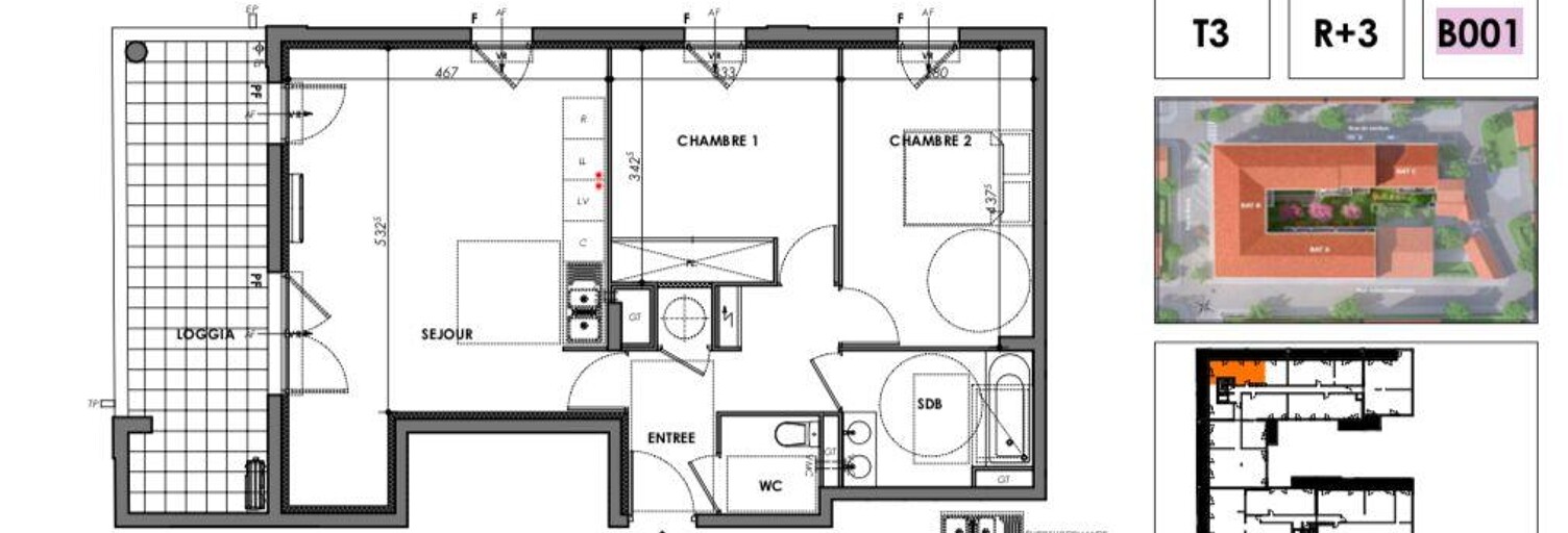 Appartement 3 Pièces 64 m² à vendre à La Londe-les-Maures (83250)