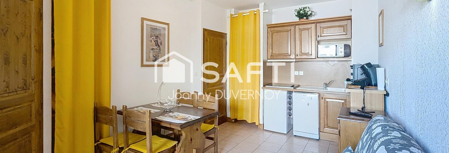 Appartement 2 Pièces 26 m² à vendre à Orcières (05170)