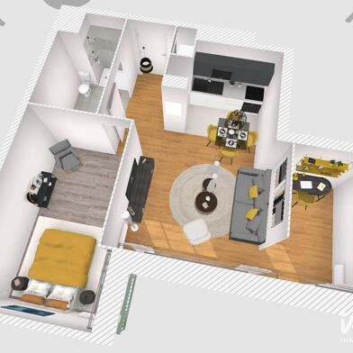 Appartement 2 pièces 266961 €