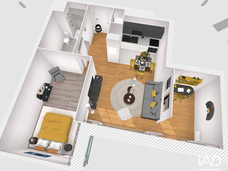 Vente Appartement 2 pièces — photo 1