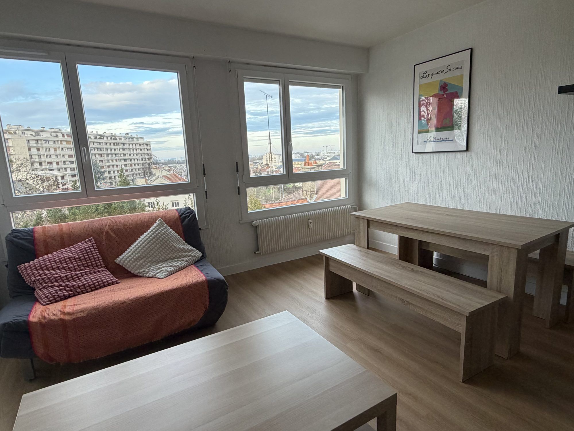 Appartement  T1 à louer Reims 51100