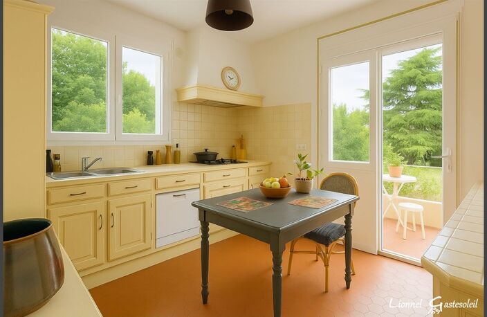 Maison familiale rénovée avec appartement indépendant proche de la Dordogne à vendre à PINEUILH (33) — photo 3