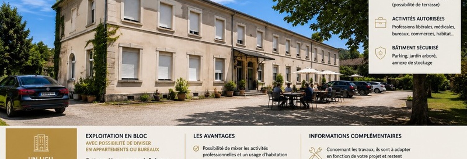 Immeuble  700 m² à louer à Villefranche-sur-Saône (69400)