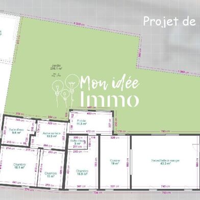 Maison 2 pièces 192500 €