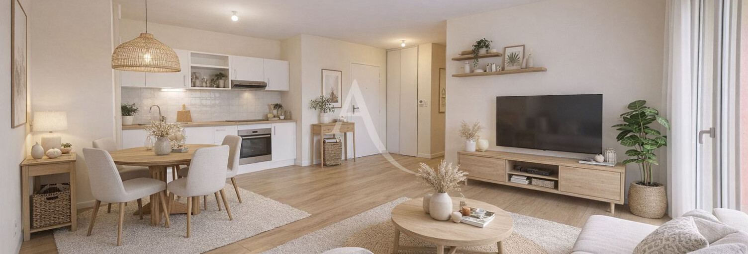 Appartement 3 Pièces 58 m² à vendre à La Salvetat-Saint-Gilles (31880)