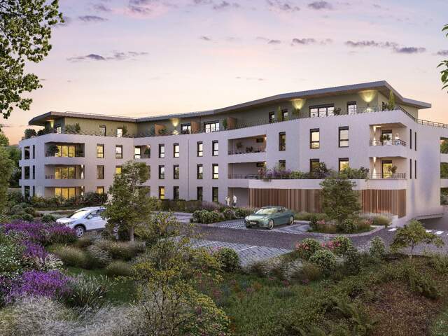 À VENDRE  T3 TRAVERSANT EST/OUEST DANS RÉSIDENCE NEUVE À ÉPAGNY METZ-TESSY — photo du bien