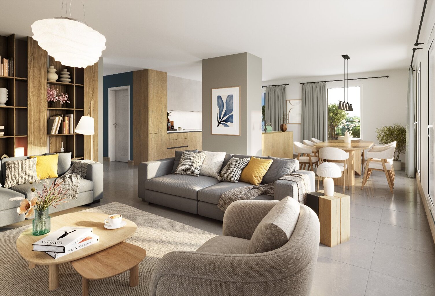 À VENDRE  T5 D'EXCEPTION EN DERNIER ÉTAGE AVEC TERRASSE DE 100 m²  RÉSIDENCE NEUVE À ÉPAGNY METZ-TESSY — photo 1