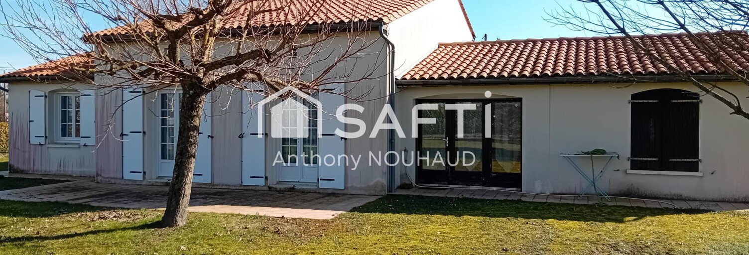 Maison 5 Pièces 145 m² à vendre à Gensac-la-Pallue (16130)