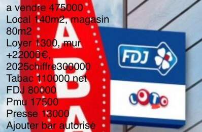 Vente Bar-tabac 60 m&sup2; — photo du bien