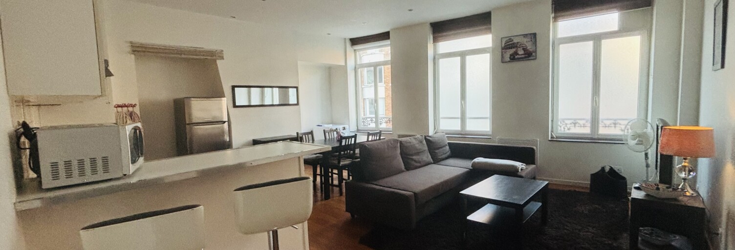 Appartement 2 Pièces 49 m² à louer à Lille (59800)