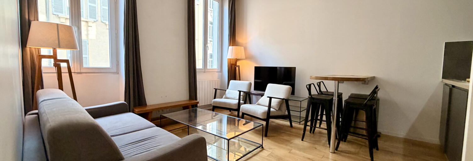 Appartement 2 Pièces 35 m² à louer à Marseille 1 (13001)