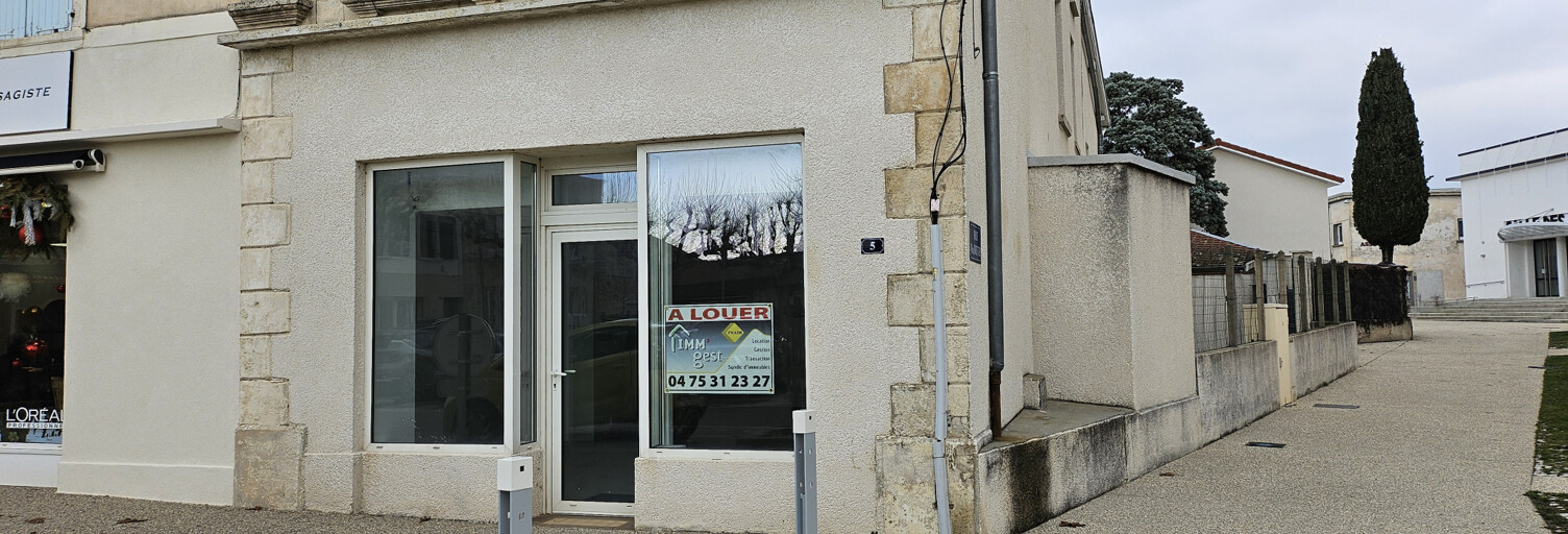 Commerce  43 m² à louer à Anneyron (26140)