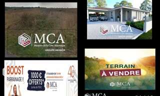 Terrain  1000 m² à vendre à Cartelègue (33390)