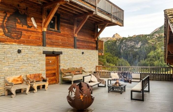 Chalet de luxe 5 pièces TIGNES (73) skis aux pieds , 300 m2 entièrement aménagé et décoré — photo 5