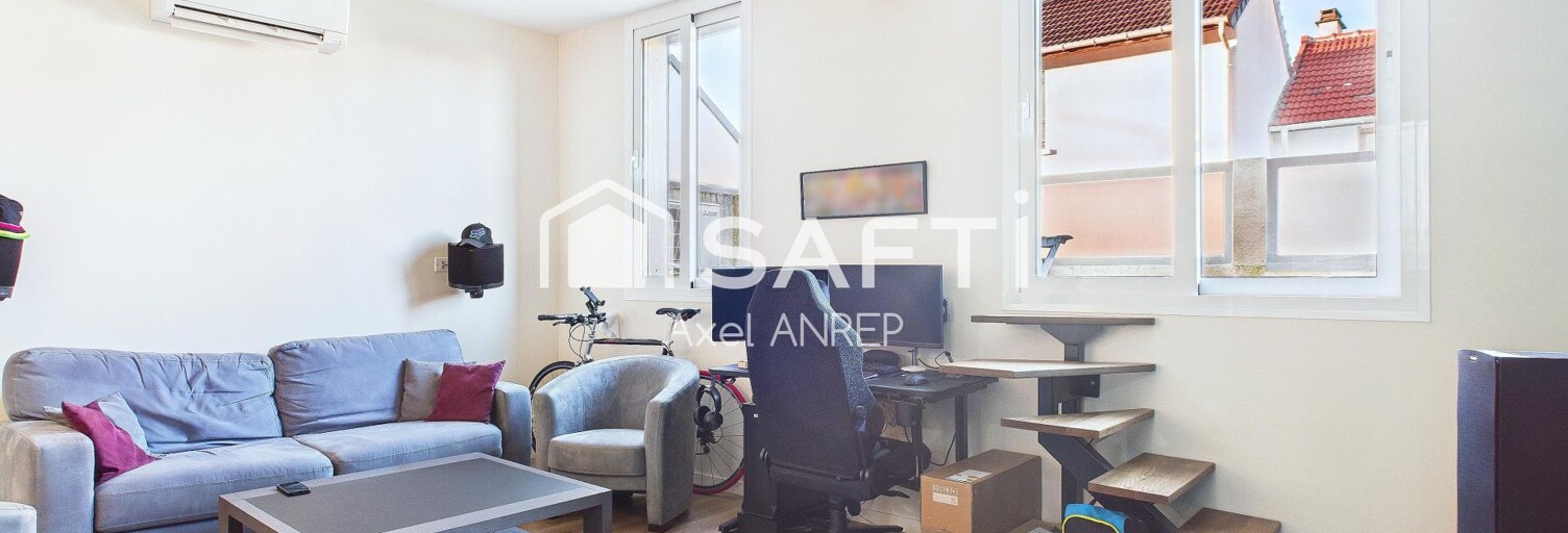 Appartement 2 Pièces 44 m² à vendre à Villejuif (94800)