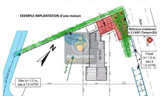 Terrain  1600 m² à vendre à Bouin (85230)