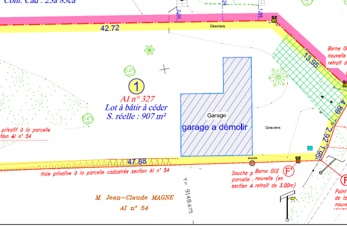 Vente Terrain 907 m&sup2; — photo 4