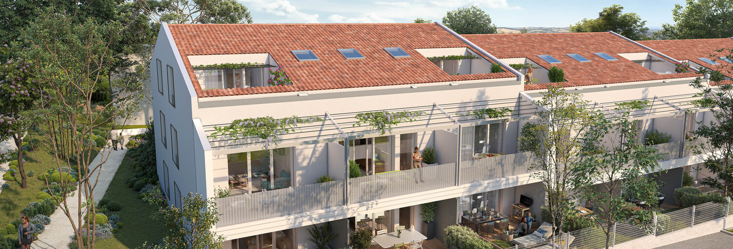 Appartement neuf T2, T3, T4 Pièce 45 à 83 m² à vendre à Blagnac (31700)