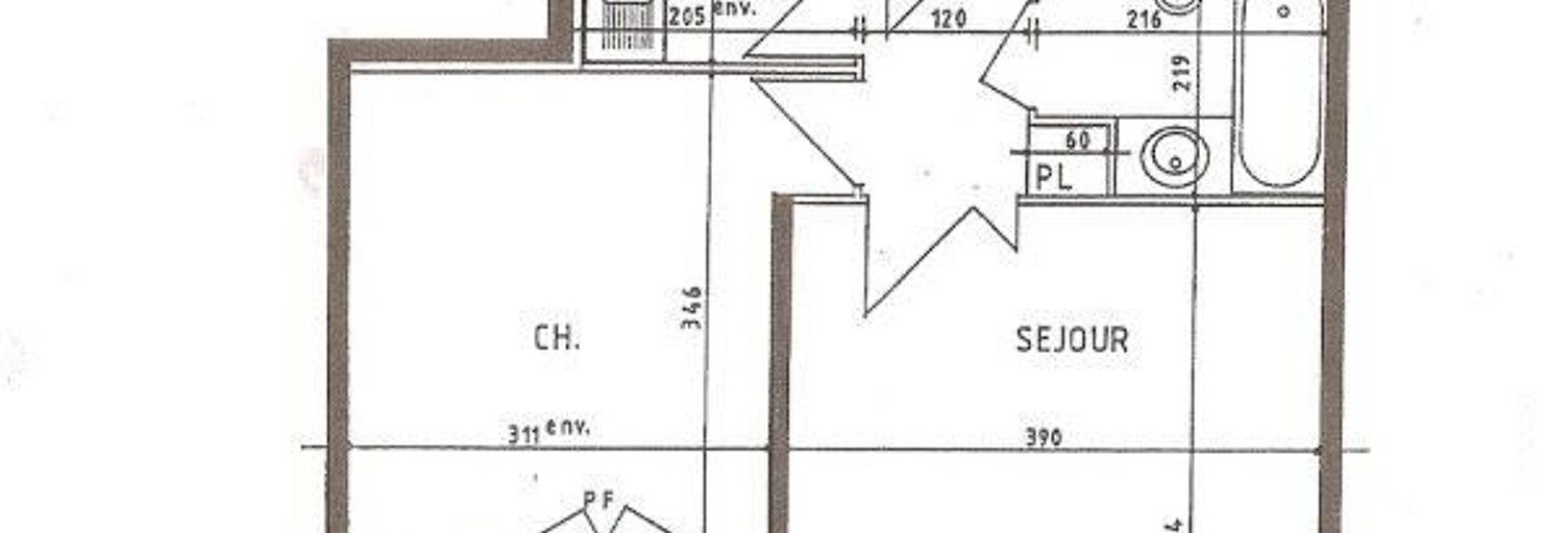 Appartement 2 Pièces 39 m² à louer à Paris 10 (75010)