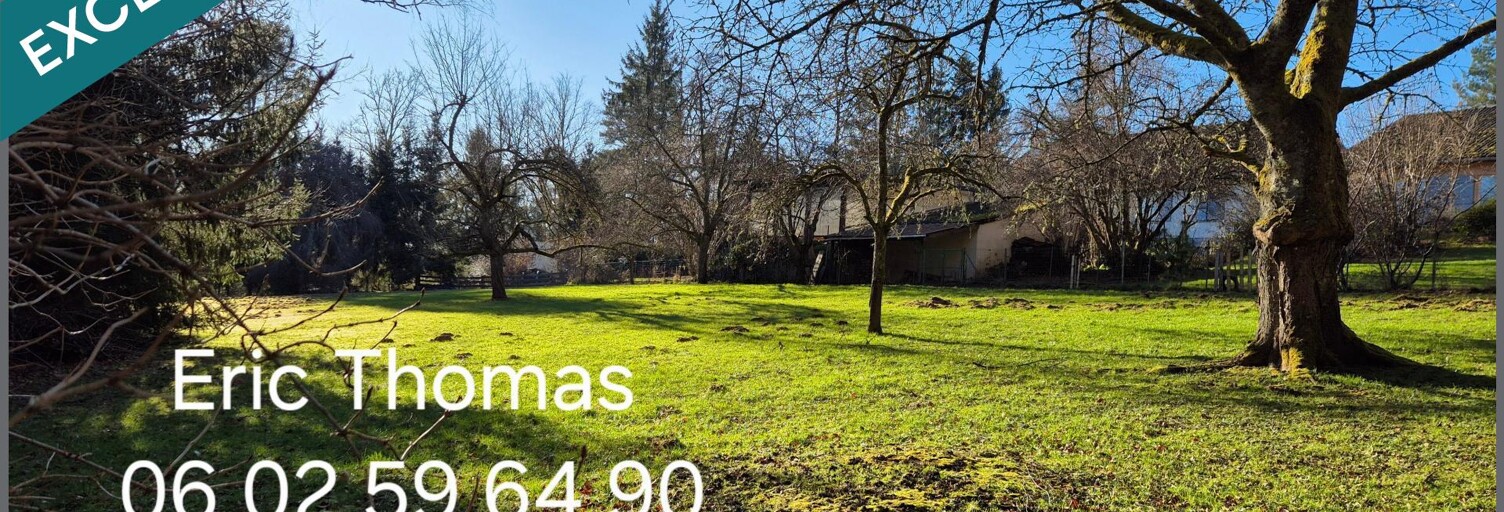 Terrain  2642 m² à vendre à Saulcy-sur-Meurthe (88580)