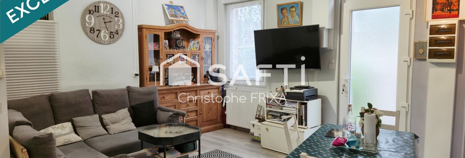 Maison 3 Pièces 61 m² à vendre à Sotteville-lès-Rouen (76300)