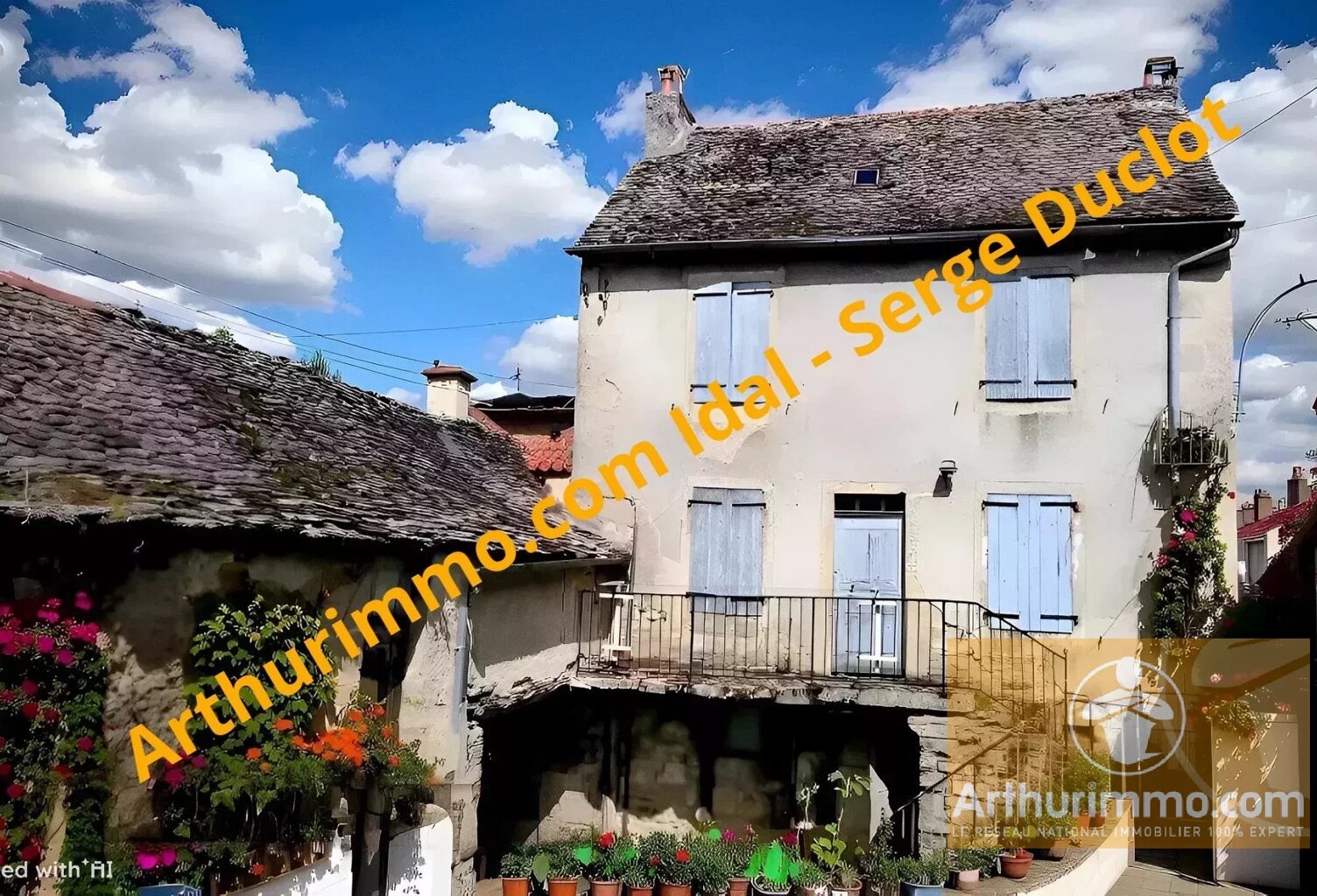 Maison de village à rénover avec jardin — photo 1