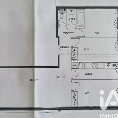 Appartement 4 pièces 199000 €