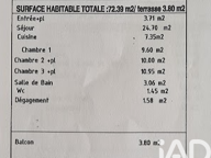 Vente Appartement 4 pièces — photo 4