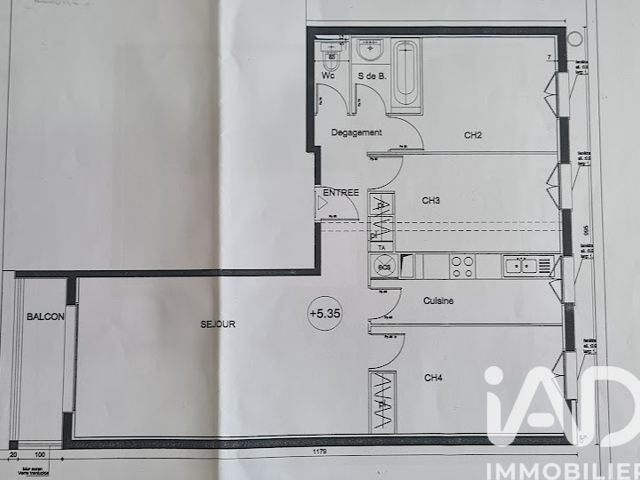 Vente Appartement 4 pièces — photo du bien