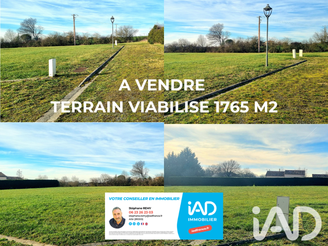 Vente Terrain à bâtir 1 765 m&sup2; — photo du bien