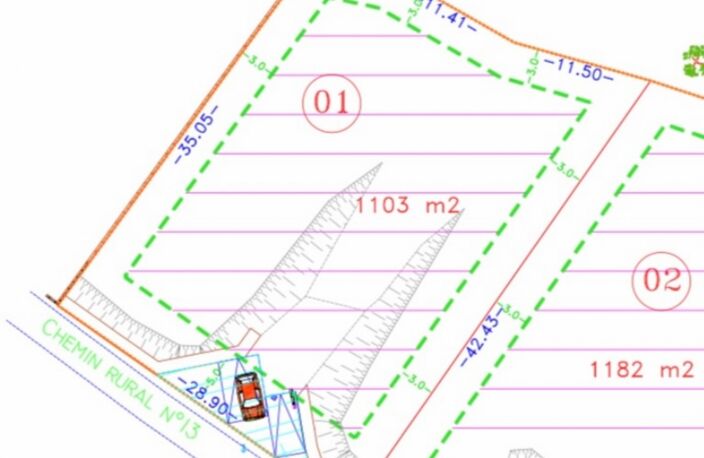 Vente Terrain 1 103 m&sup2; — photo 4