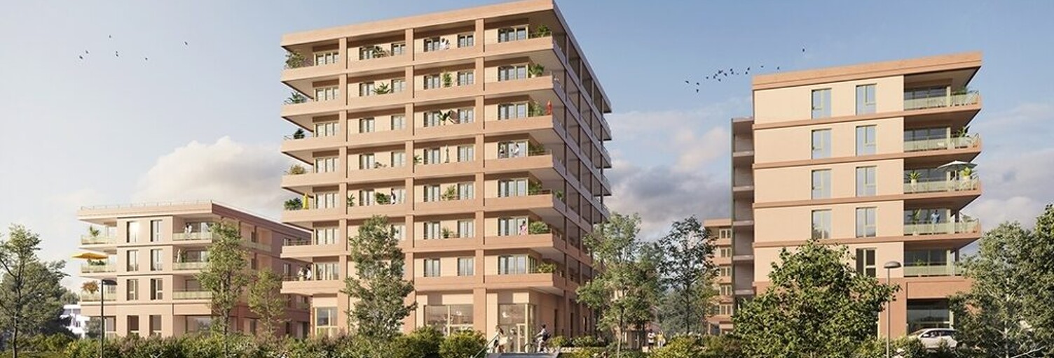 Appartement neuf T2, T4, T5 Pièce 44 à 107 m² à vendre à Huningue (68330)