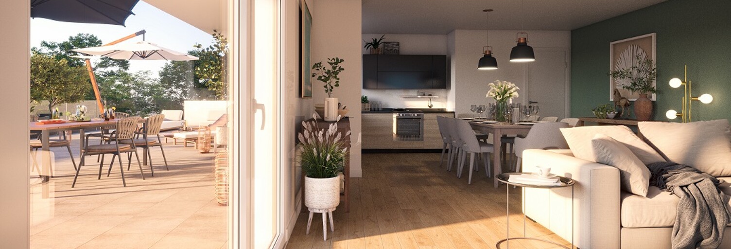 Appartement neuf T3, T5, T6 Pièce 72 à 111 m² à vendre à Cesson-Sévigné (35510)