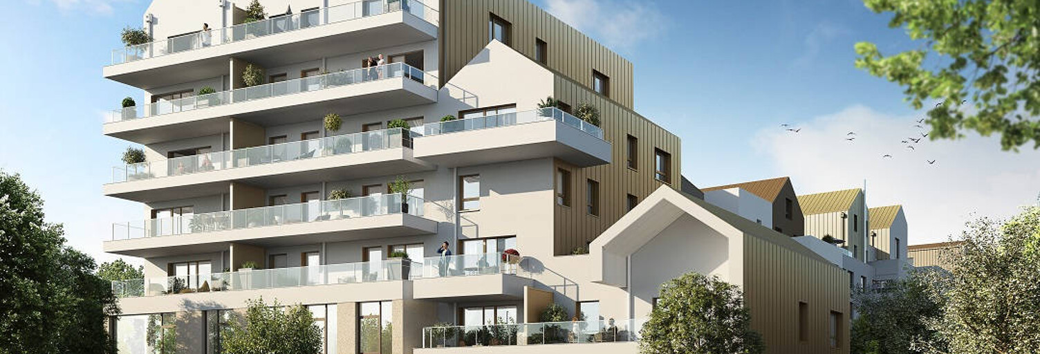 Appartement neuf T3, T4, T5 Pièce 66 à 137 m² à vendre à Cesson-Sévigné (35510)