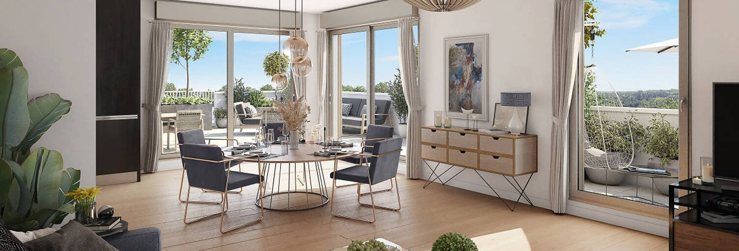 Appartement neuf T3, T4, T5, T6 Pièce 58 à 136 m² à vendre à Cesson-Sévigné (35510)