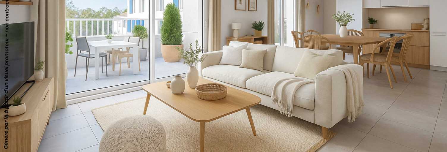 Appartement neuf T2, T3, T4 Pièce 36 à 99 m² à vendre à Les Sables-d'Olonne (85100)