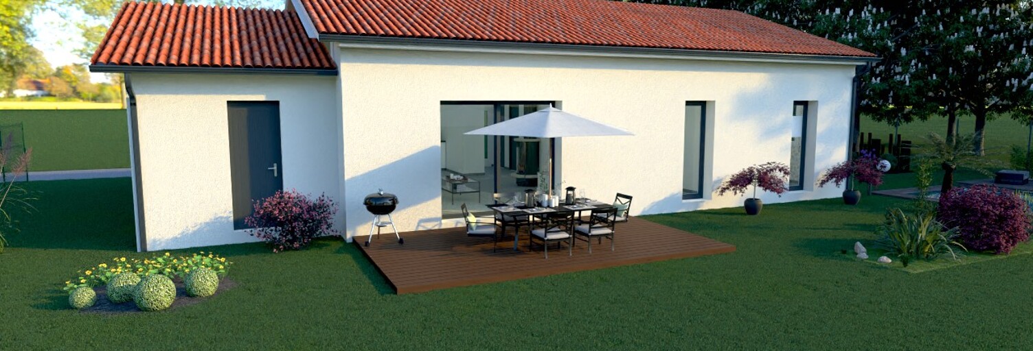 Maison 90 m² à construire Laluque (40465)