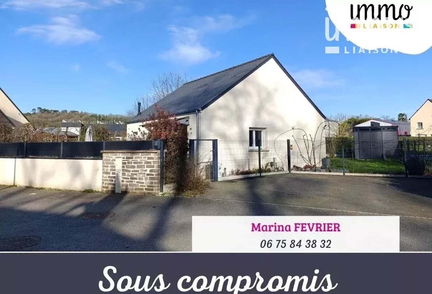 Maison de plain pied - 2 chambres - 64 m² hab - 293 m² jardin cl — photo 1