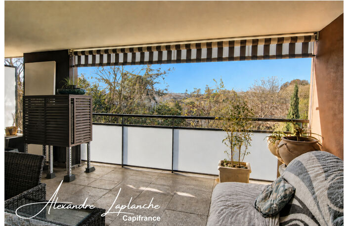 Appartement à vendre 3 pièces TOULOUSE (31) avec grande terrasse couverte sans vis à vis, ascenseur et double garage en résidence sécurisée — photo 2