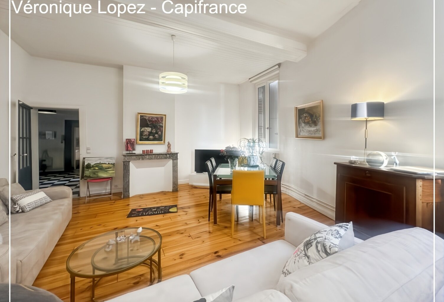 Agen coeur de ville, quartier Cathédrale, au calme dans une impasse, grand appartement de 161,70 m² Loi Carrez avec 7 pièces principales — photo 1