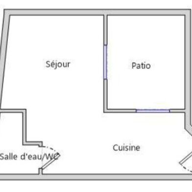 Appartement 1 pièces 74500 €