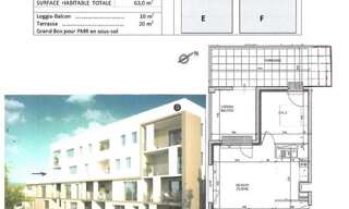 Appartement 3 Pièces 63 m² à louer à Nantes (44000)