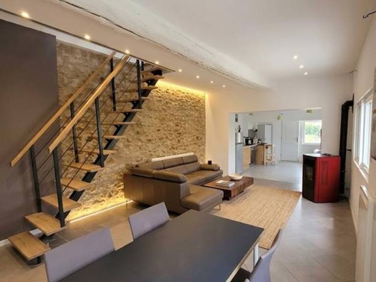 MAISON RÉNOVÉE 120 m² + STUDIO INDÉPENDANT - POSSIBILITÉ TOIT-TERRASSE - PROCHE COMMERCES - 140 000  LUC SUR ORBIEU — photo 1