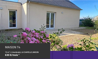 Maison 3 Pièces 73 m² à louer à La Chapelle-Fleurigné (35133)