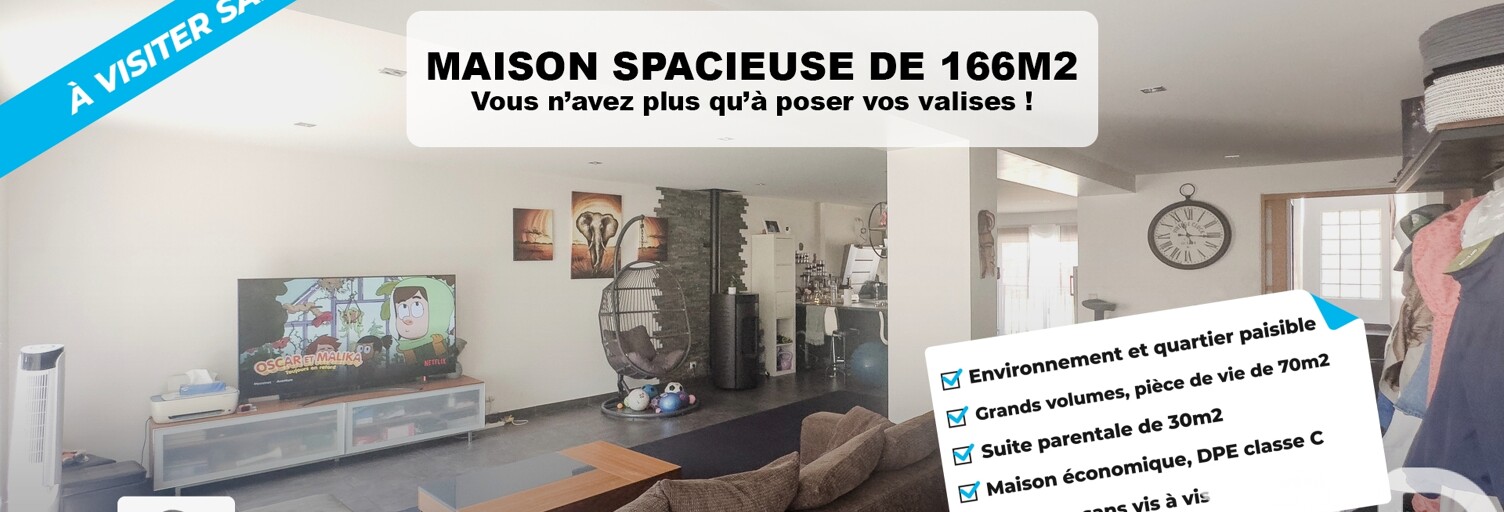 Maison 6 Pièces 166 m² à vendre à Vernou-la-Celle-sur-Seine (77670)