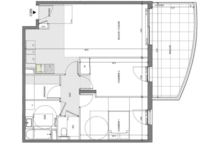 Vente Appartement 3 pièces — photo 4